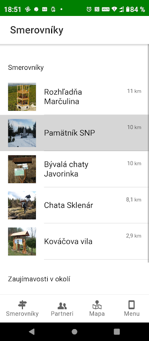 Rozhľadňa Marčulina Screenshot 1