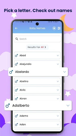 Spanish Baby Names Screenshot 2