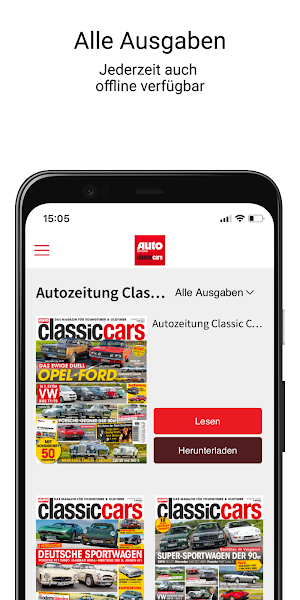 AUTO ZEITUNG classic cars Screenshot 1