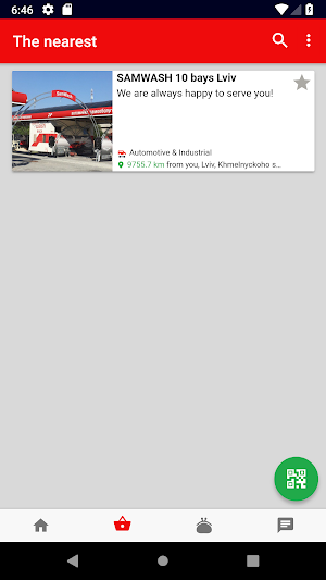 SamWash Screenshot 1