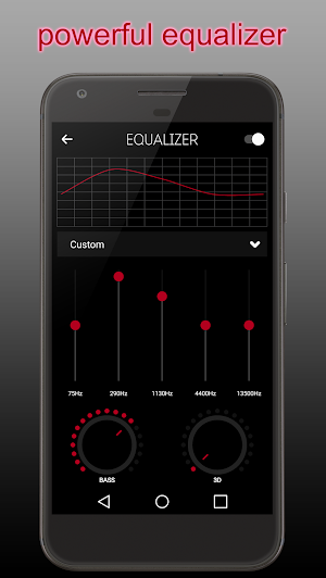 Volume Booster Music Player Screenshot 0