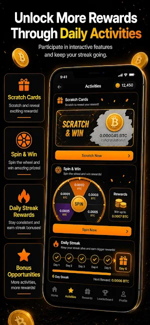 BitForge - Bitcoin Cloud Miner Screenshot 2