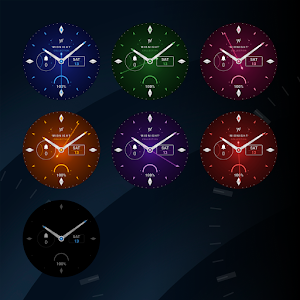 Midnight Blue Watch Face Screenshot 2