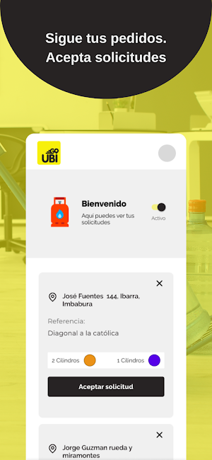 goUbi-Delivery Screenshot 3