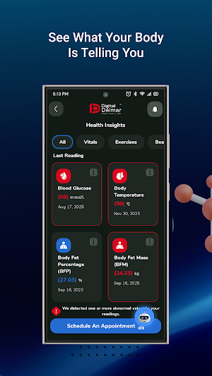 Delmar Healthcare Screenshot 2