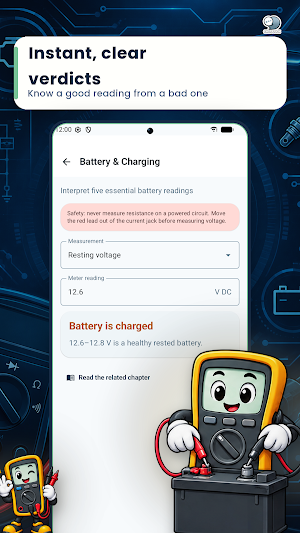 Automotive Multimeter Guide Screenshot 3