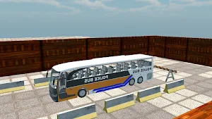Indian police bus parking 3d Screenshot 2