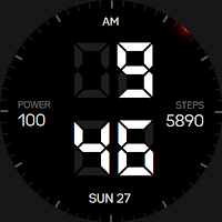 Minimal 69 Digital Watch Face