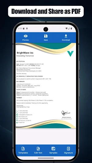 Letterhead Maker Screenshot 3