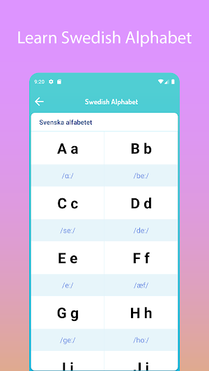 Learn Swedish For Beginners Screenshot 1