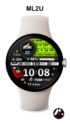 ML2U 264 Watch Face Screenshot 0