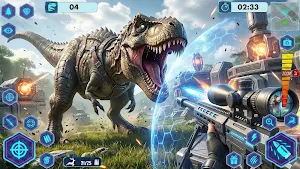 Dino Hunter Wild Shooting Game Screenshot 0