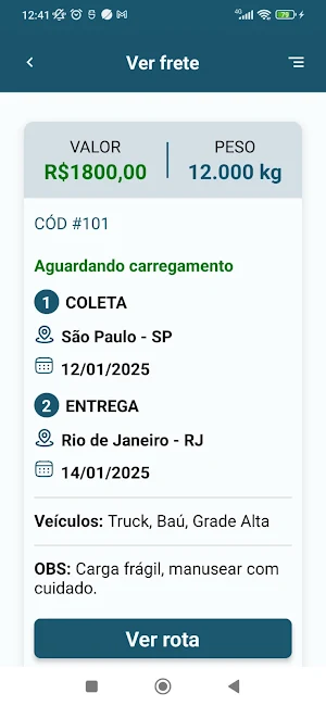 Fretador 2.0 Screenshot 2