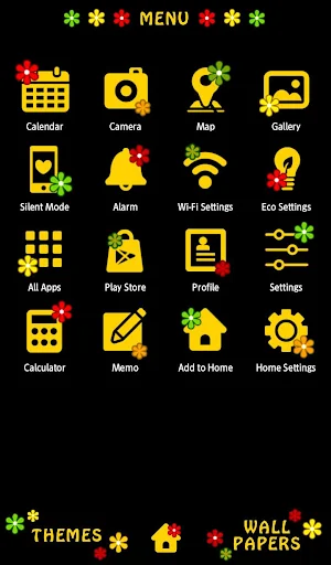 Reggae wallpaper-Peace Flowers Screenshot 1