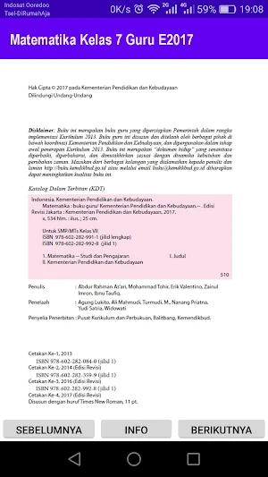 Matematika Kelas 7 Guru E2017 Screenshot 1