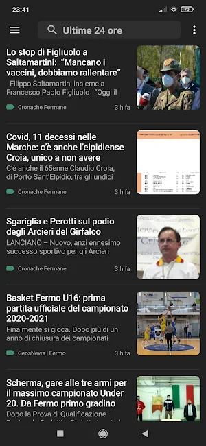 Fermo notizie Screenshot 2