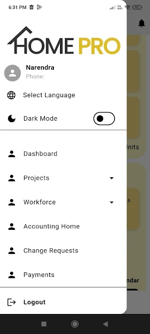 My HomePro Screenshot 0