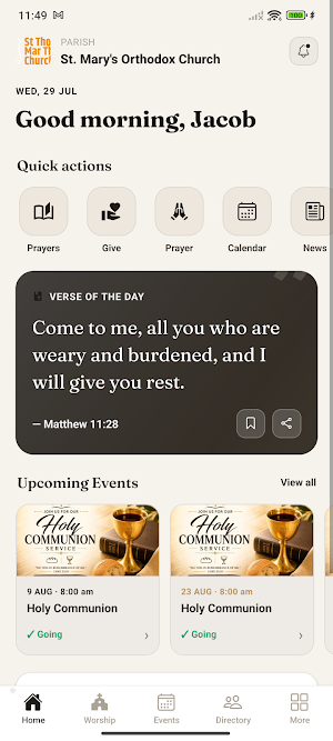 The Gathered - Church App Screenshot 0
