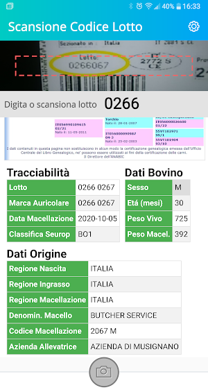 Maremmana Bio - Tracciabilità Screenshot 3