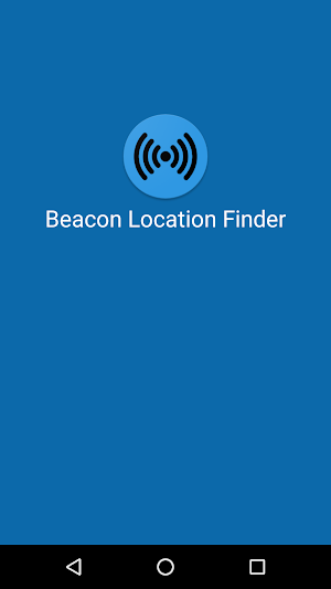 Beacon Device Location Finder Screenshot 0