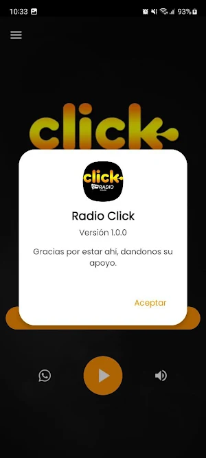 Radio Click Screenshot 2