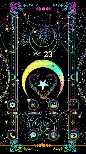 Colorful Zodiac - Wallpaper Screenshot 0
