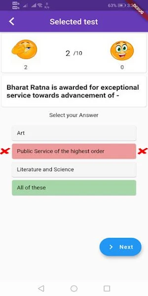 Online quiz app current affairs quiz 2020 Screenshot 3