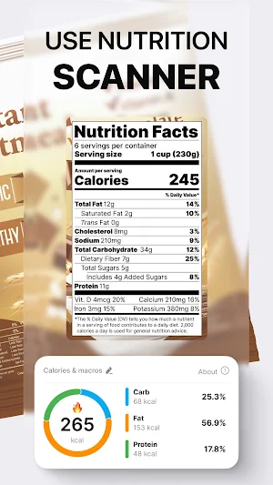 MiraCal: AI Calorie Tracker Screenshot 3