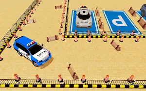 Super Police Car Parking 3D : Modern Car parking Screenshot 3