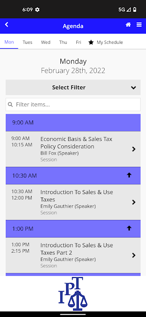 IPT Events Screenshot 1