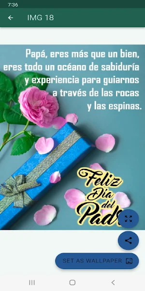 Frases Día de los Padres Screenshot 1