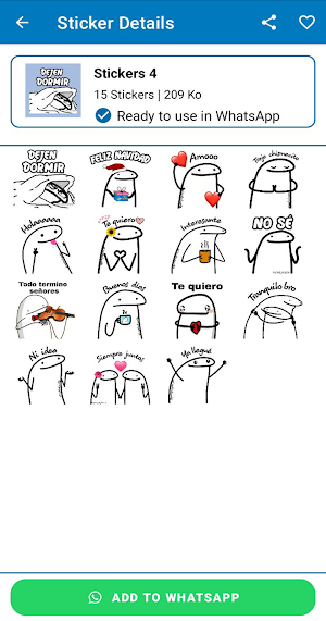 Stickers Flork Memes WASticker Screenshot 3