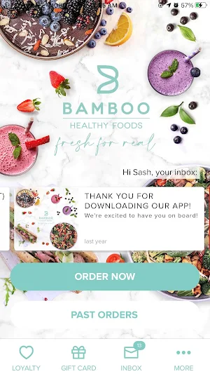 Bamboo Healthy Foods Screenshot 0