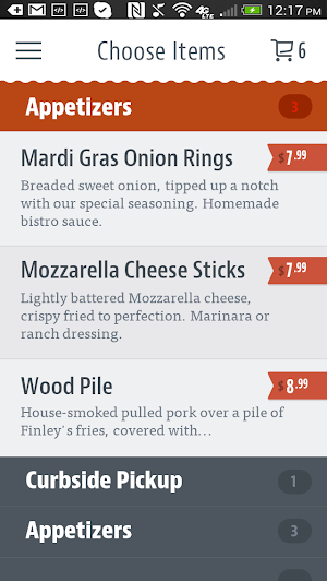 Finley's Grill and Smokehouse Screenshot 2