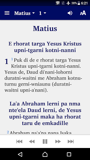 Lun Bawang Bible Screenshot 0