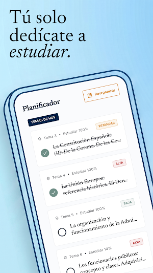 OpoZulo: Planifica Oposiciones Screenshot 0