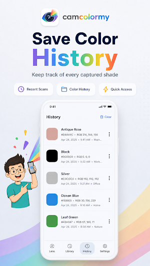 Color Detector & Picker Camera Screenshot 3