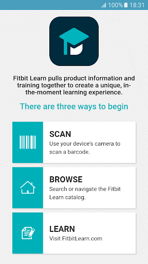 Fitbit Learn-Retail Training Screenshot 0