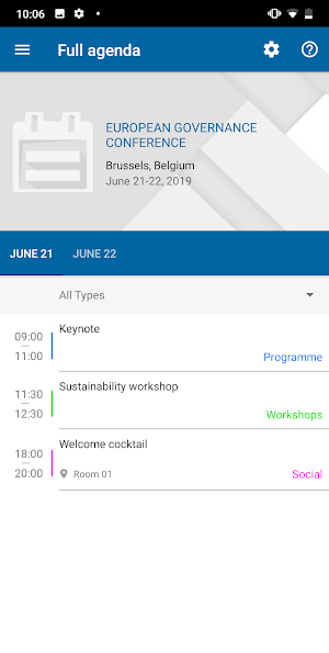 Events@EU Screenshot 3