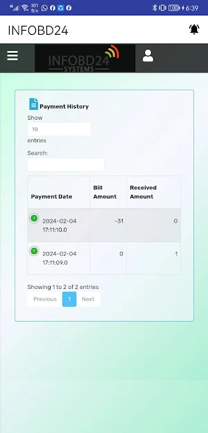 INFOBD24 CRM Screenshot 2