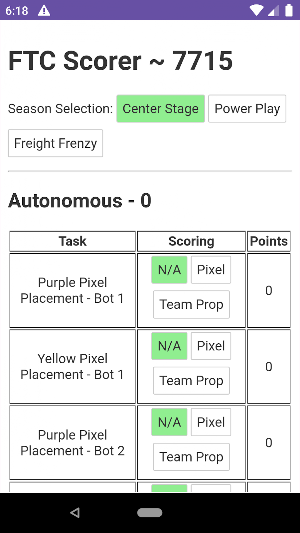 FTC Scorer - 7715 Screenshot 0
