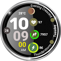 Moon Gazer Wear OS Watch Face