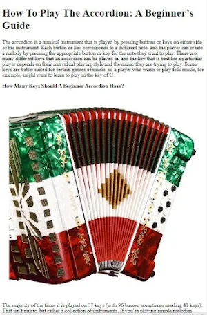 How to Play Accordion Screenshot 2