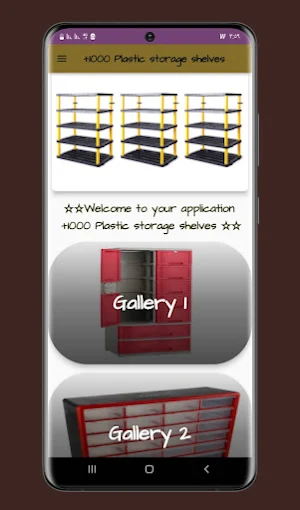 1000Plastic storage shelves+ Screenshot 1