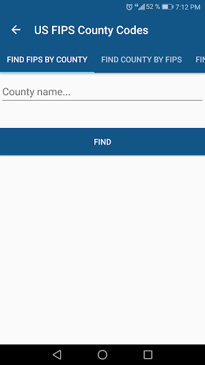 USA FIPS County Code Screenshot 0