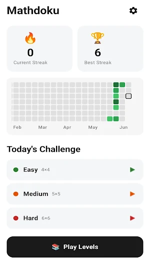 Mathdoku: Logic Grid Puzzle Screenshot 1