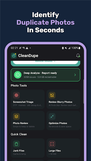CleanDupe: File Cleaner Screenshot 2