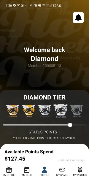Aspley Hornets Club Screenshot 0