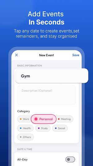 Calendar 2026 : Daily Planner Screenshot 3
