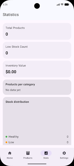 ElementV Inventory Manager Screenshot 3